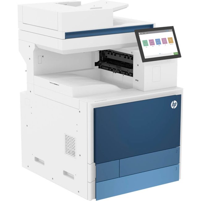 HP LaserJet Managed Flow MFP E877z A3 Colour Multifunction Laser Printer - Managed Print Subscription