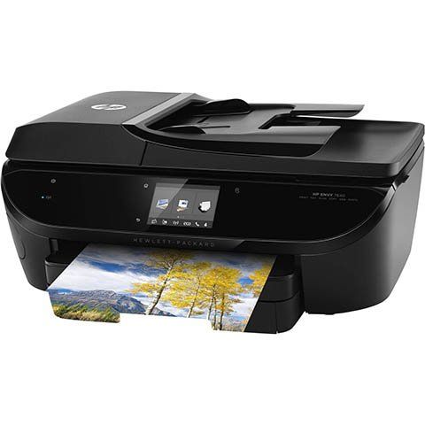 HP Envy 7640 e-All-in-One A4 Colour Inkjet Multifunction Front View 2