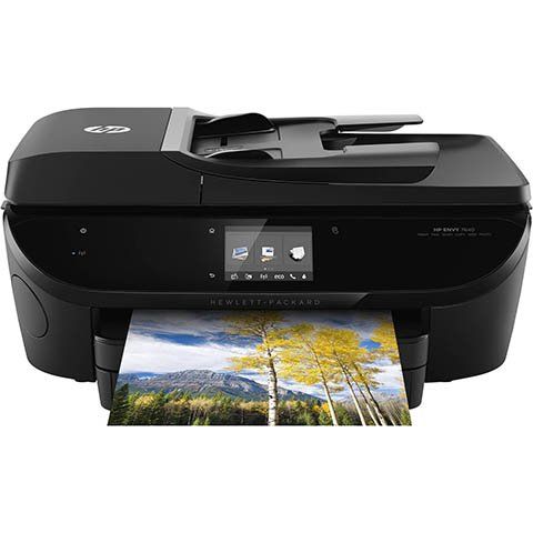 HP Envy 7640 e-All-in-One A4 Colour Inkjet Multifunction Front View 3