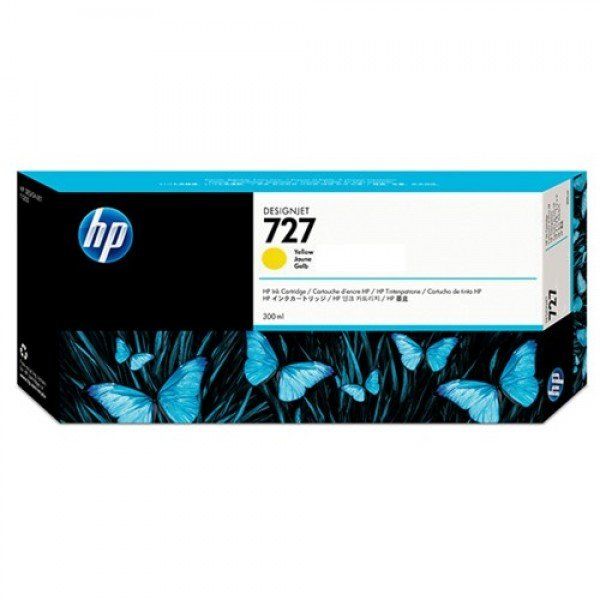 HP F9J78A No. 727 Yellow Ink Cartridge (300ml)