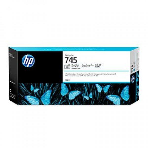 HP F9K04A HP 745 300-ml Photo Black DesignJet Ink Cartridge