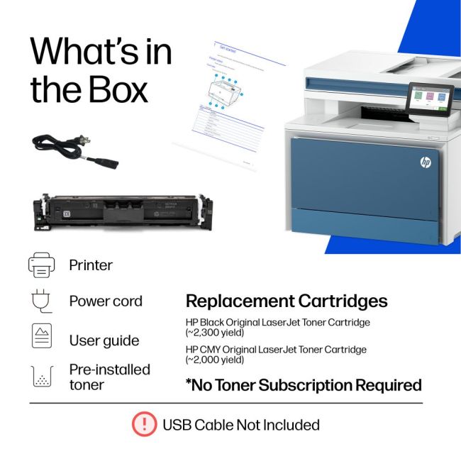 HP Color LaserJet Enterprise MFP 4801fw A4 Colour Multifunction Laser Printer