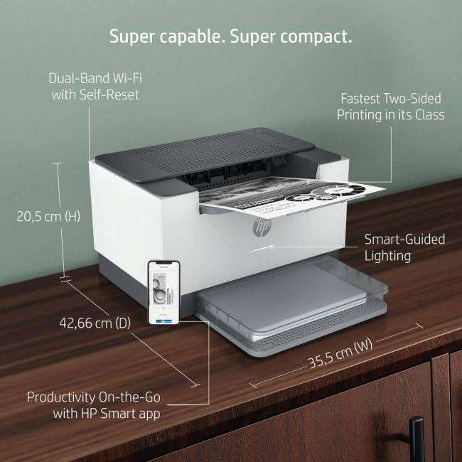 HP LaserJet M209dwe A4 Mono Laser Printer - HP+ - DISCONTINUED