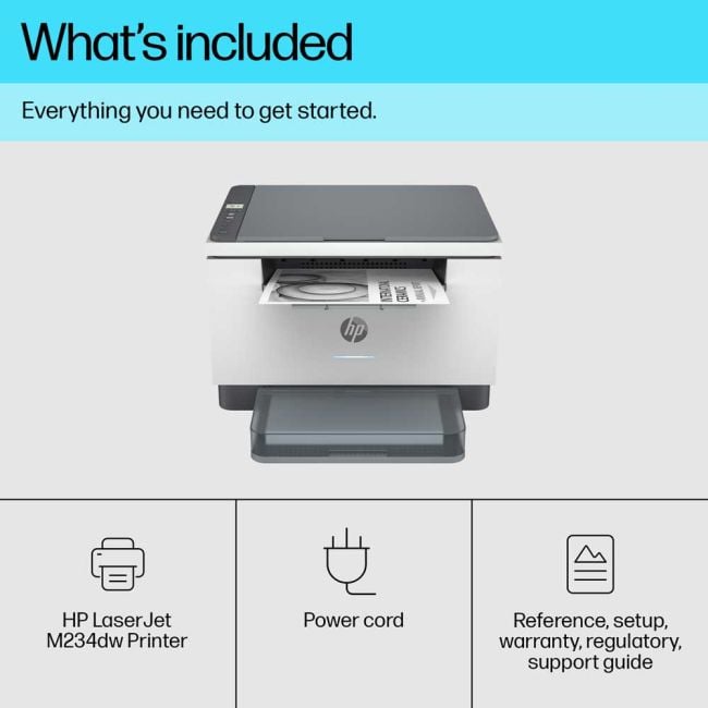 HP LaserJet MFP M234dw A4 Mono Multifunction Laser Printer 