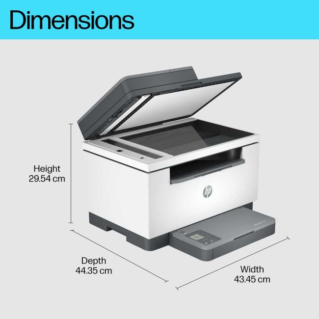 HP LaserJet M234SDN Dimensions