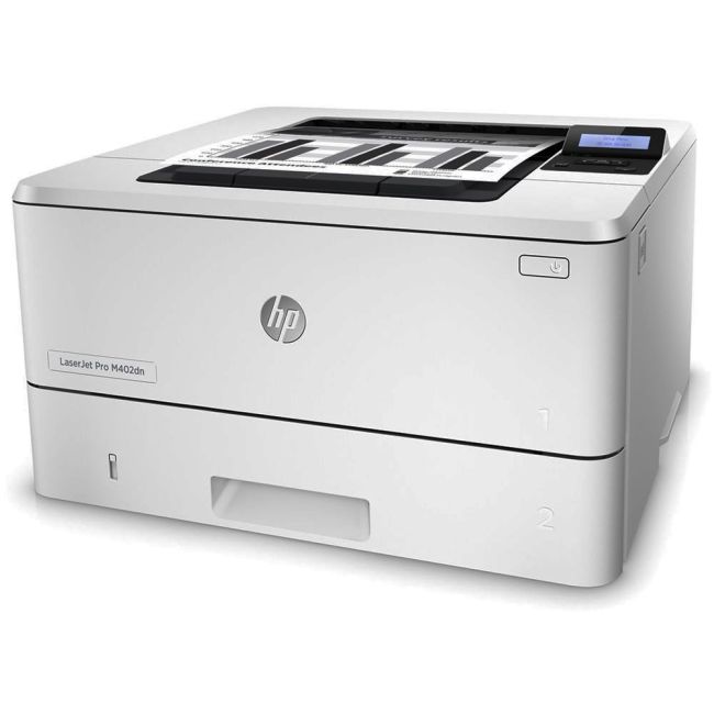 HP LaserJet Pro M402DN A4 Mono Laser Printer Side View