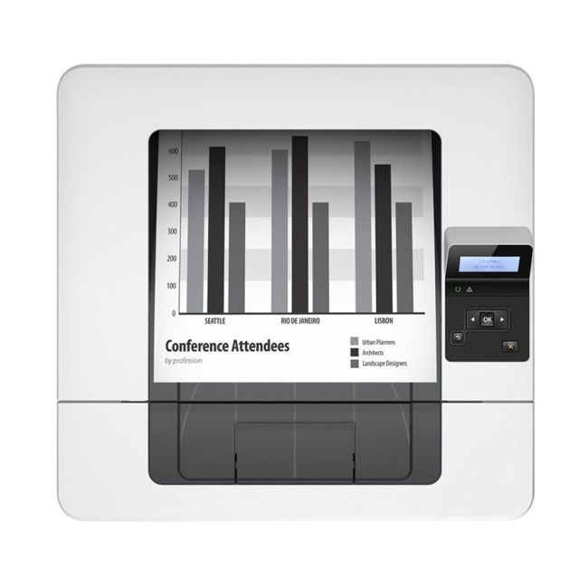 HP LaserJet Pro M452NW A4 Colour Laser Printer  top