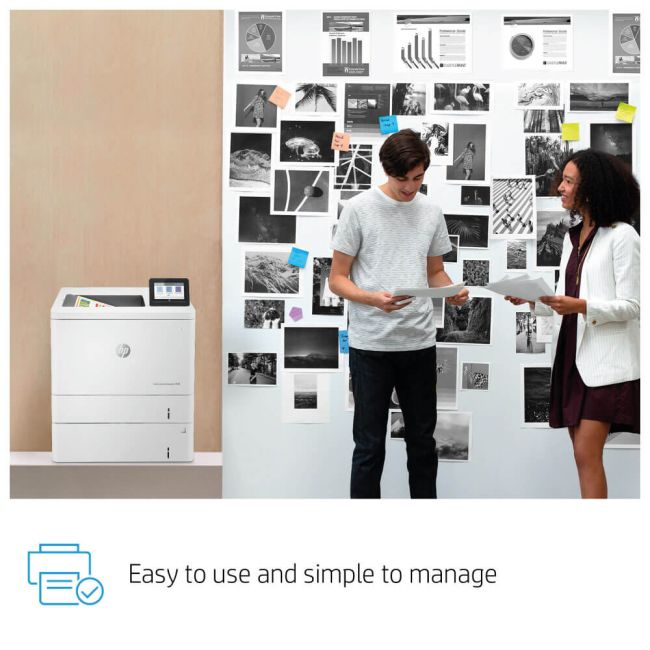 HP LaserJet Enterprise M555x A4 Colour Laser Printer - DISCONTINUED
