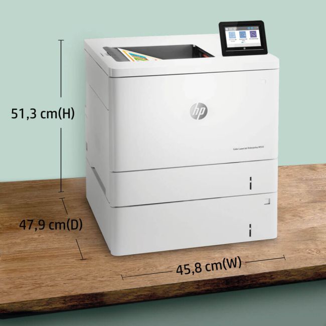 HP LaserJet Enterprise M555x A4 Colour Laser Printer - DISCONTINUED