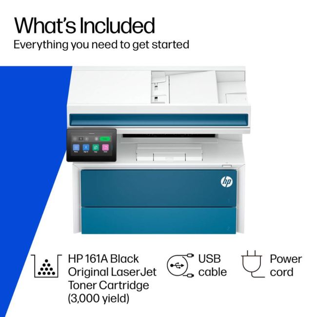 HP LaserJet Pro 4113DW A4 Mono Multifunction Laser Printer