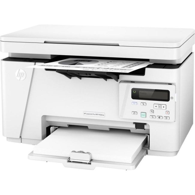 HP LaserJet Pro MFP M26nw A4 MultiFunction Mono Laser Printer 