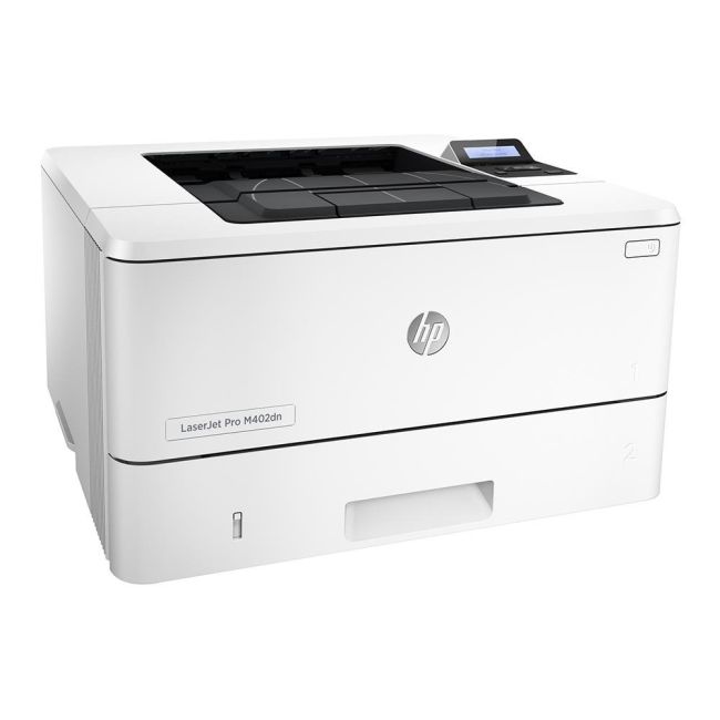 HP LaserJet M402DNE A4 Mono Laser Printer Right View
