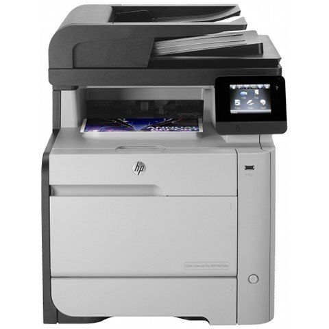 HP LaserJet Pro M476dn A4 Colour Laser MFP with Fax  Front View