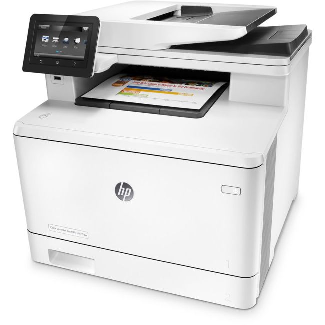 HP Laserjet Pro MFP M426FDW A4 Multifunction Mono side view