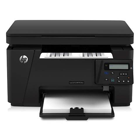 HP LaserJet Pro M125nw A4 Mono Laser Multifunction Printer front view 3