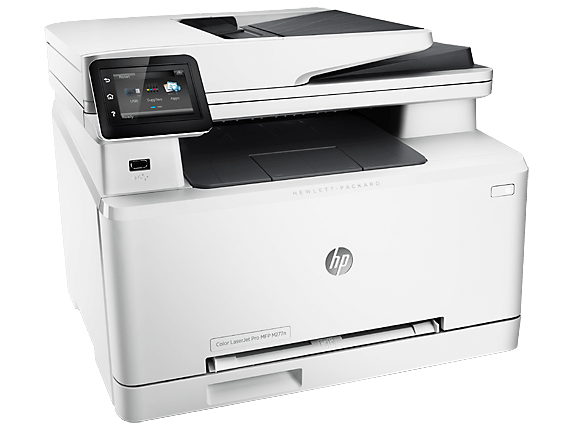 HP LaserJet Pro MFP M277N A4 Colour Laser Multifunction Printer Left View