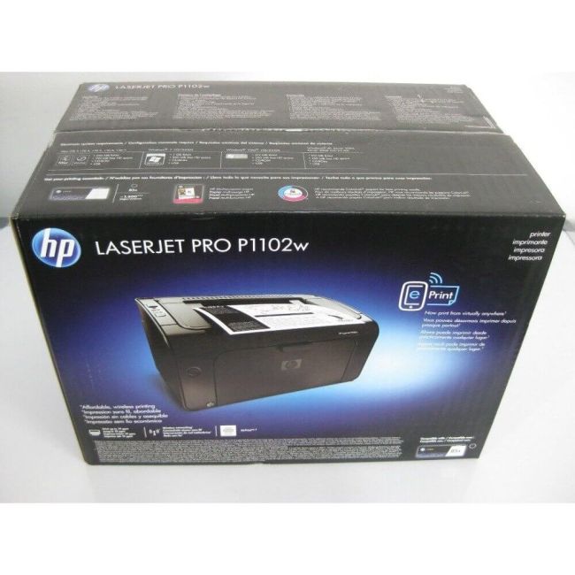 HP LaserJet Pro P1102w A4 Mono Laser printer 1