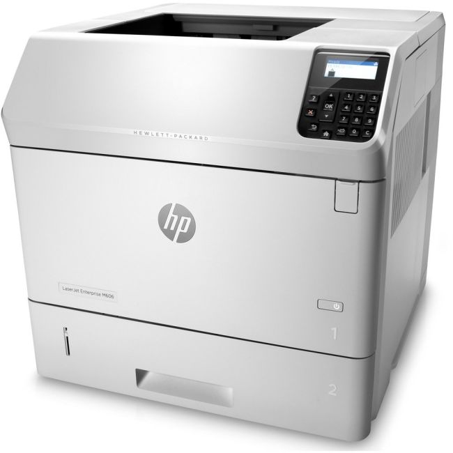 HP LaserJet Enterprise M606dn A4 Mono Laser Printer Left View