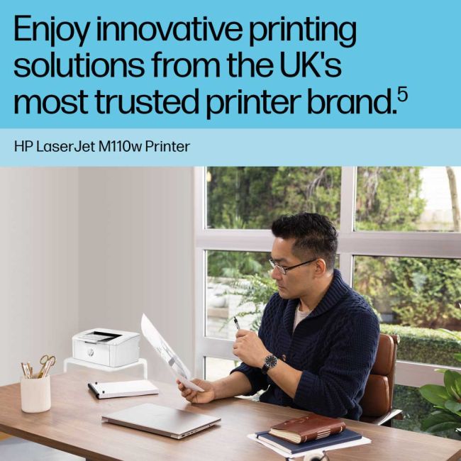 HP LaserJet M110W A4 Mono Laser Printer