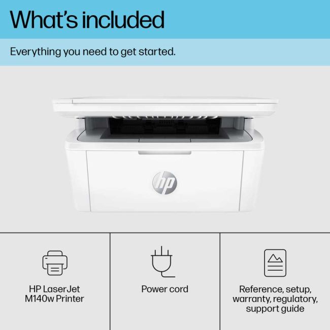 HP LaserJet M140W A4 Mono Multifunction Laser Printer 