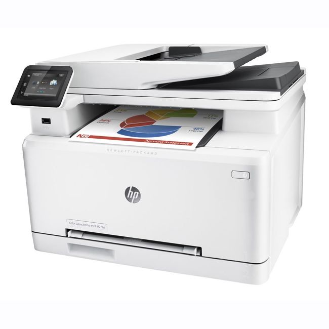 HP LaserJet Pro MFP M277N Front Left Side View