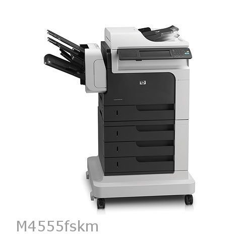 HP LaserJet Enterprise M4555 A4 Mono Laser with trays 2
