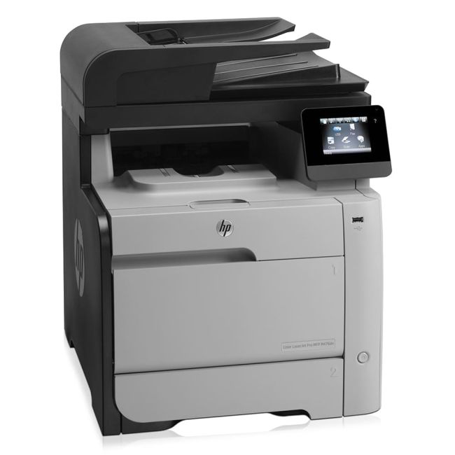 HP LaserJet Pro M476dn A4 Colour Laser MFP with Fax  Left Side
