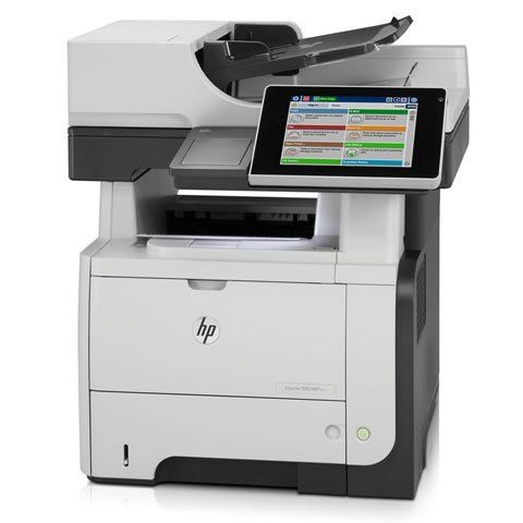 HP LaserJet Enterprise M525dn A4 Mono Laser MFP Front View 2