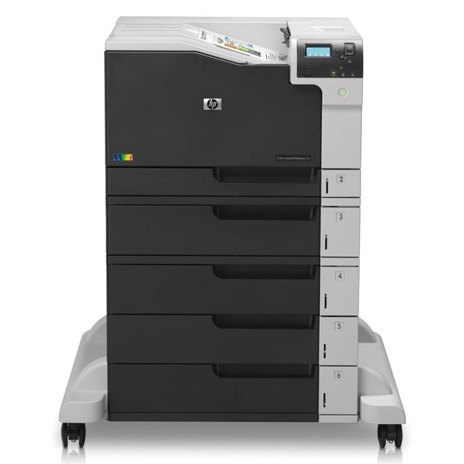 HP LaserJet Enterprise M750xh SRA3 Colour Laser Printer Front View 1