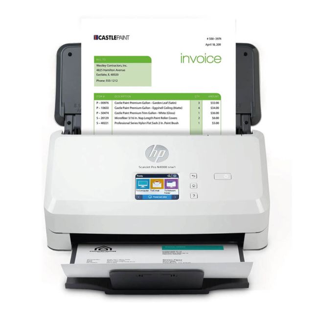 HP ScanJet Pro N4000 SNW1 A4 Sheet-fed Scanne
