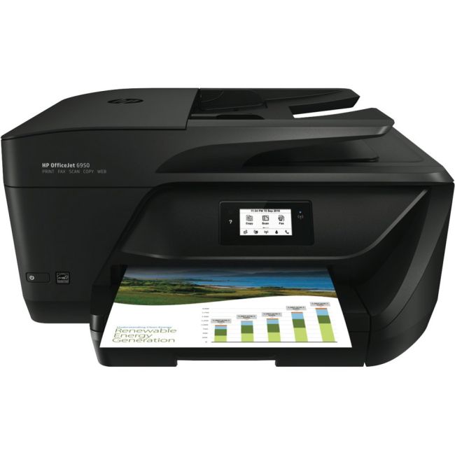 HP Officejet 6950 A4 Colour Multifunction Inkjet Printer front 