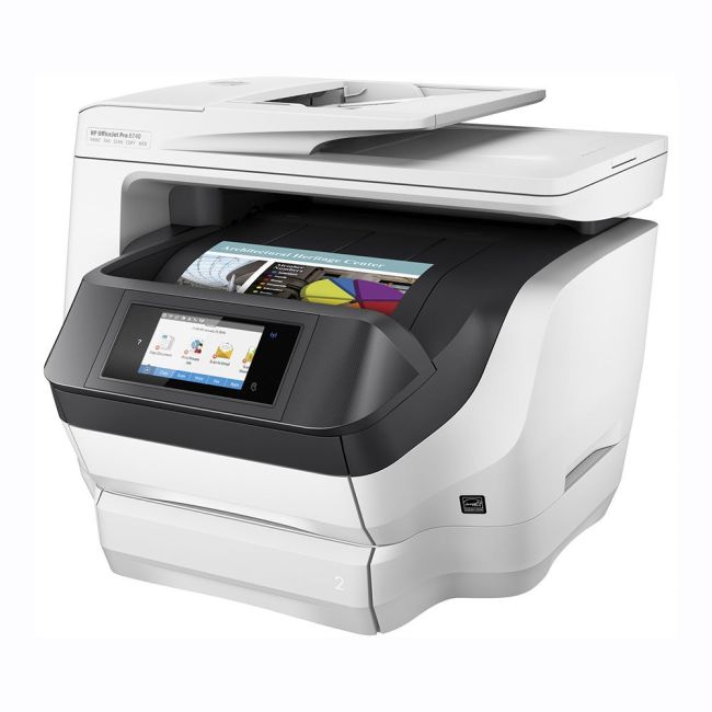 HP OfficeJet Pro 8740 A4 Colour Multifunction Inkjet Printer Right View