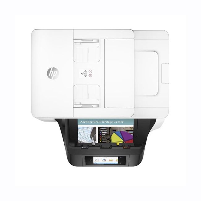 HP OfficeJet Pro 8740 A4 Colour Multifunction Inkjet Printer Top View