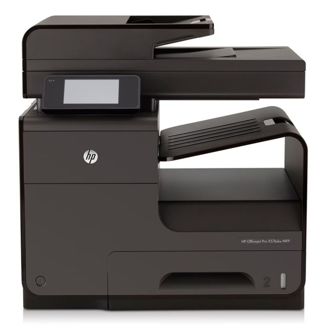 HP OfficeJet Pro X576dw A4 Colour Inkjet MFP With Fax Front View