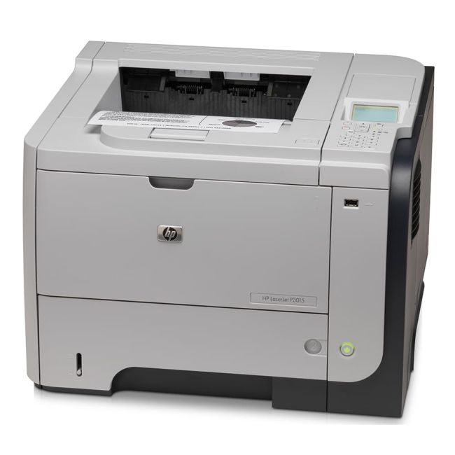 HP LaserJet Enterprise P3015dn A4 Mono Laser Printer Left View 1