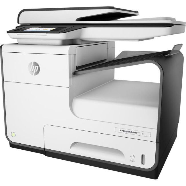HP PageWide 377dw A4 Colour InkJet Multifunction side view