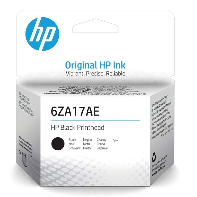 HP Black Printhead (8,000 Pages*) 6ZA17AE