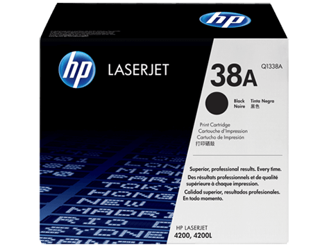 HP Q1338A Black Toner Cartridge (12,000 pages*)
