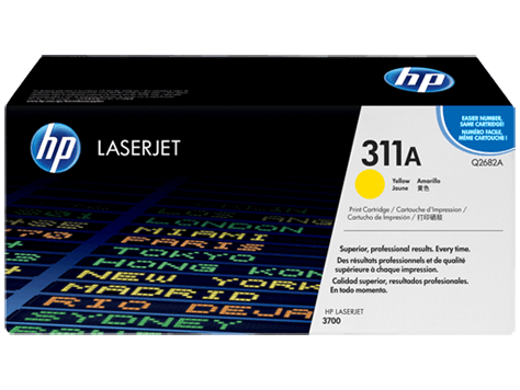HP Q2682A Yellow Toner Cartridge (6,000 pages*)