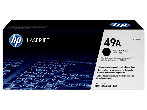 HP Q5949A Black Toner Cartridge (2,500 pages*)