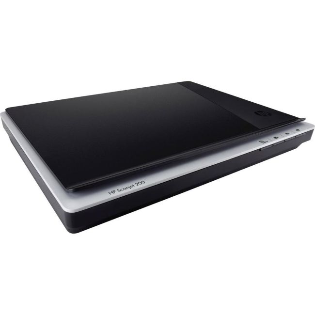 HP ScanJet 200 Flatbed Photo Scanner Side View