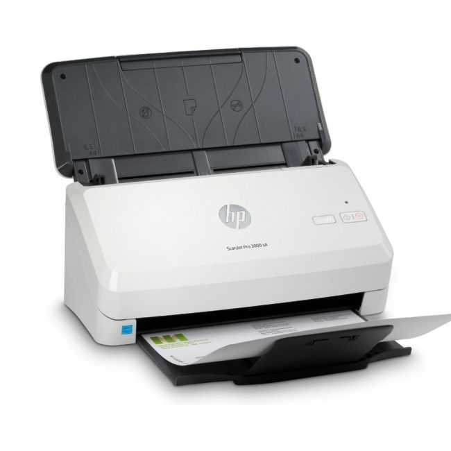 HP Scanjet Pro 3000 s4 A4 Sheetfed Scanner Side View