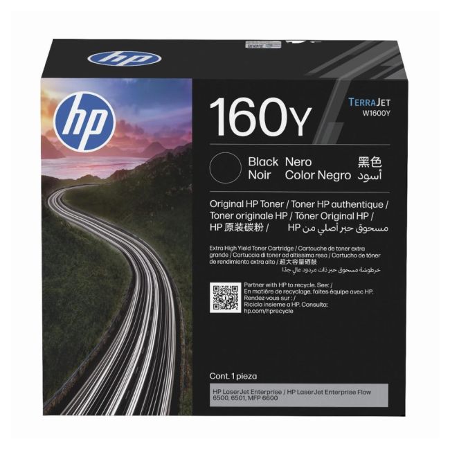 HP 160Y High Capacity Black Toner Cartridge (38,000 Pages*) W1600Y