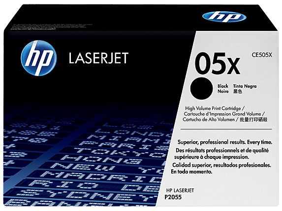 HP 05X Black Toner Cartridge (6,500 Pages*) CE505X