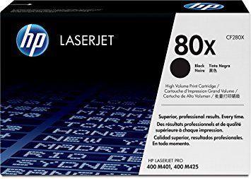 HP CF280X High Yield Black Toner Cartridge (6,900 pages*)