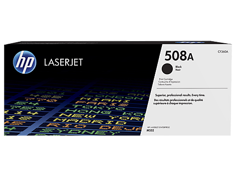 HP CF360A 508A Black Toner Cartridge (6,000 Pages*)