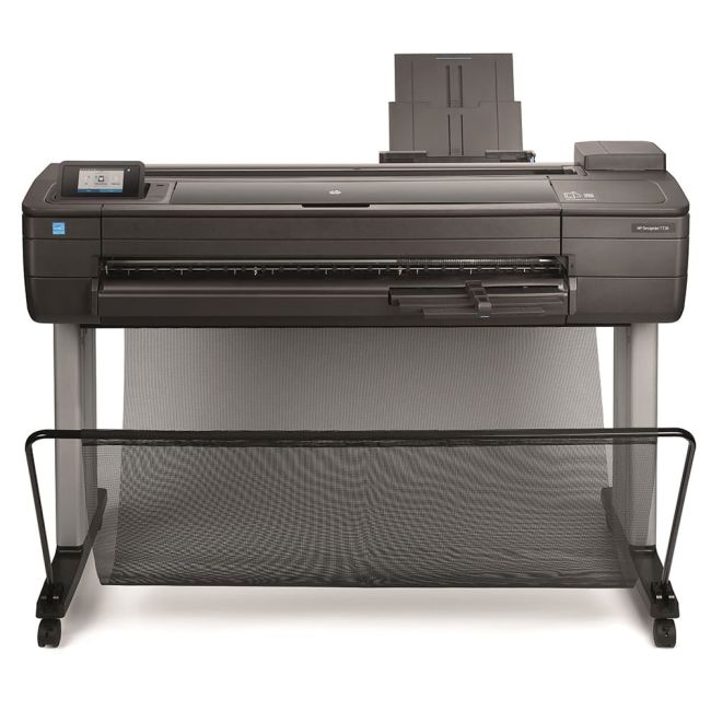 HP DesignJet T730 36-in Colour Thermal Inkjet ePrinter