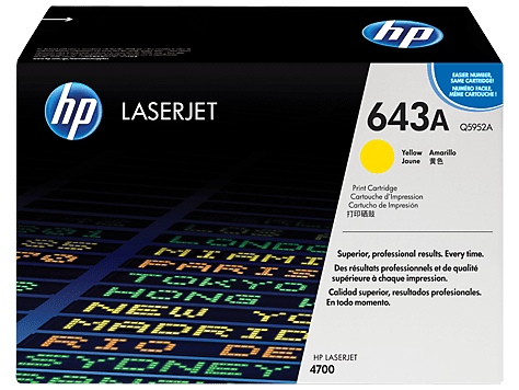 HP Q5952A Yellow Print Cartridge with ColorSphere Toner (10,000 pages*)