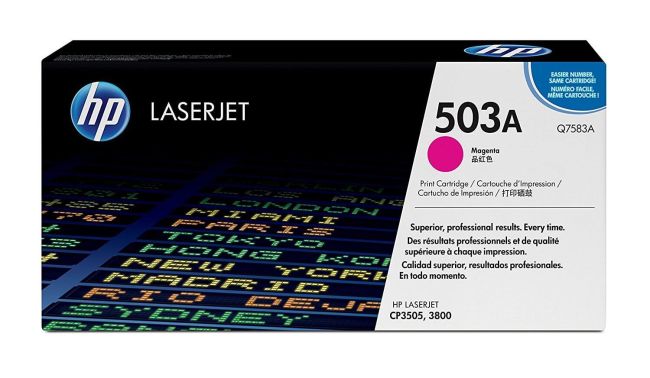 HP Q7583A Magenta Print Cartridge with ColorSphere Toner (6,000 pages*)