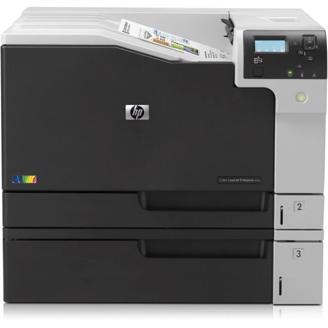 HP LaserJet Enterprise M750dn SRA3 Colour Laser Printer Front View 1